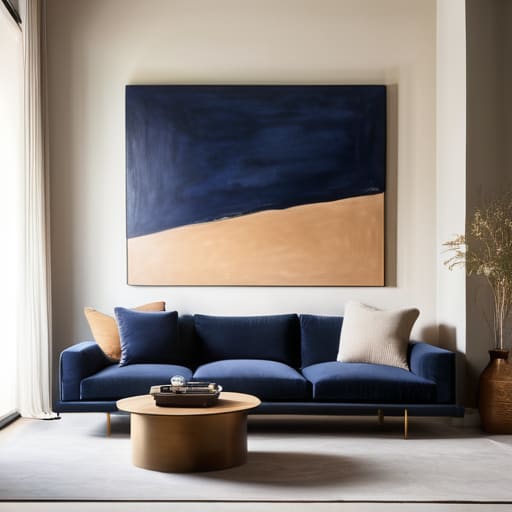 The Impact of Large Scale Canvas Prints on Room Architecture.