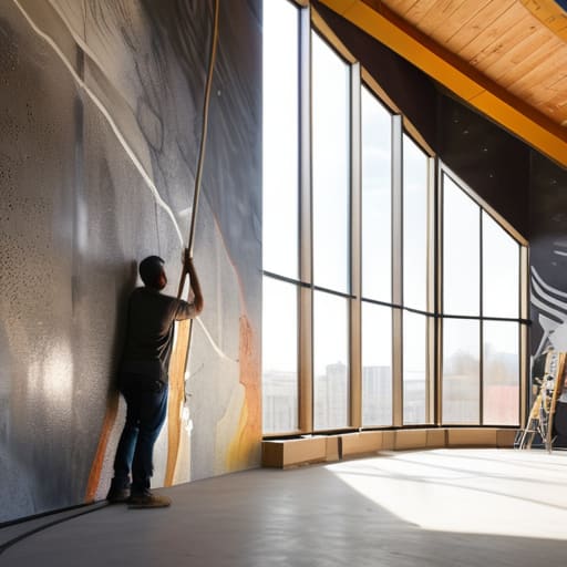 Mural process goes Beyond the Final Stroke.