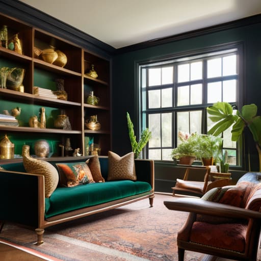Designing for the Long Haul maximalist interior.