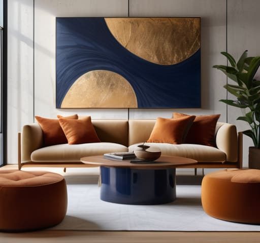 Modern abstract art for walls.
