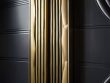 Modern design featuring art deco patterns.