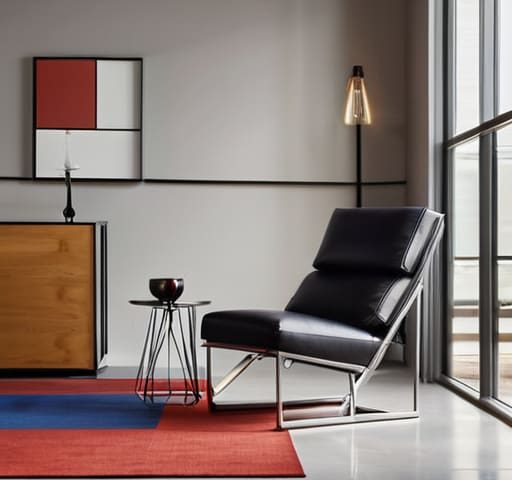 Characteristics of the bauhaus design movement.