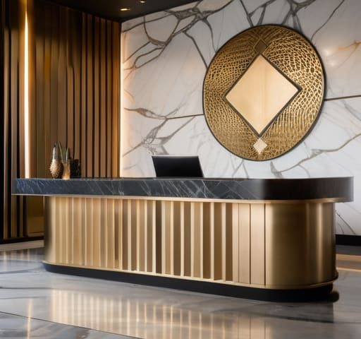 Graphic design for branding for interiors.
