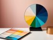 Applying color theory in branding to logos.