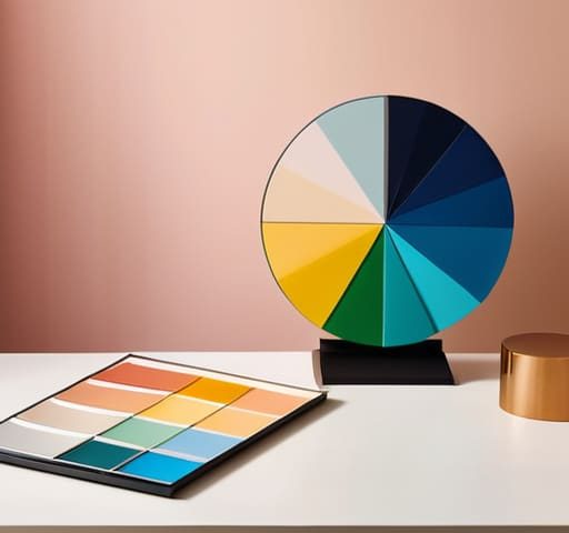 Applying color theory in branding to logos.