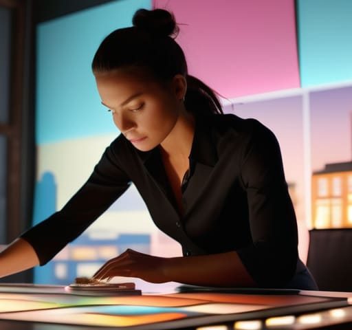 Professional managing creative direction for brands.
