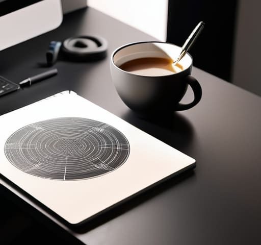 Custom icon design workflow process.