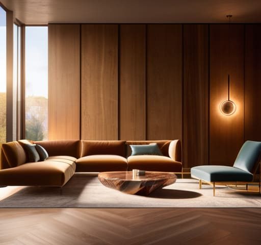 Modern lighting design for homes interior.