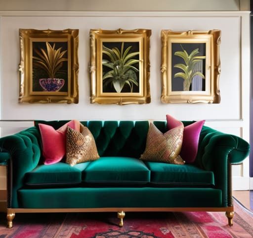 Exploring maximalist decor trends in design.