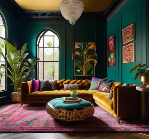 Tips for maximalist home styling.