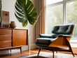 Stylish mid century modern decor inspiration.