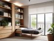 Creative small apartment solutions for living spaces.