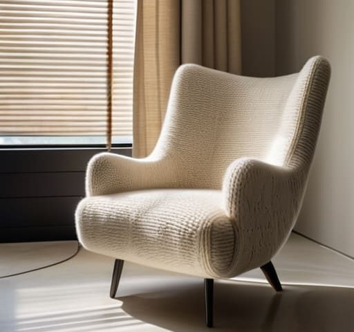 Textural contrast in design for interiors.