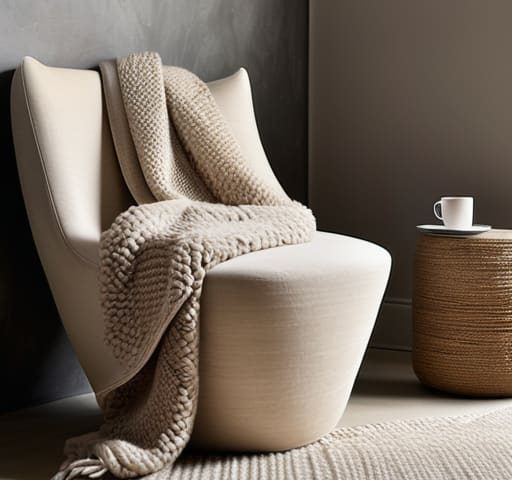 Using texture in interior design.