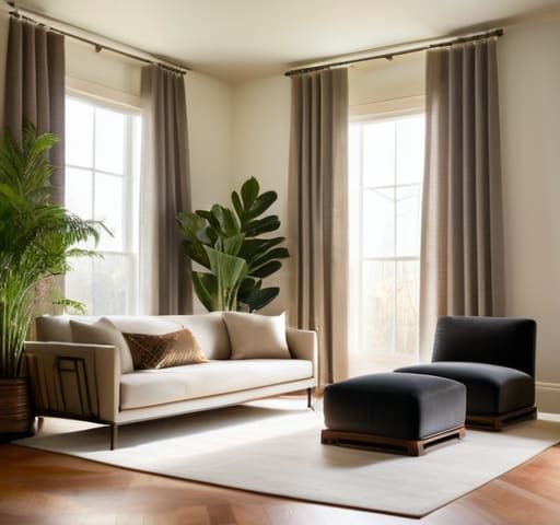 Various window treatment styles for homes.