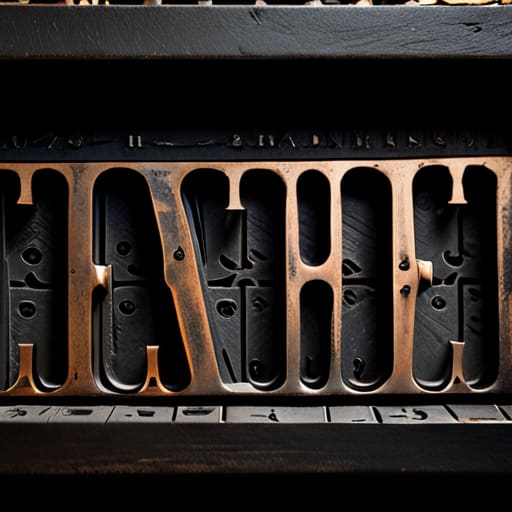 From Steam to Style the Impact of the Industrial Revolution on Typography.