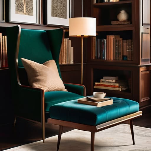 Designing Beyond the Shelf: Curated home library.
