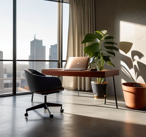 Stylish modern office decor ideas.