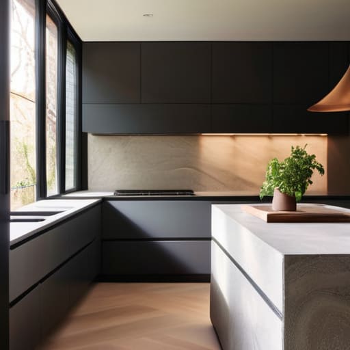 Seamless Kitchen Surfaces Over Superficial Decor