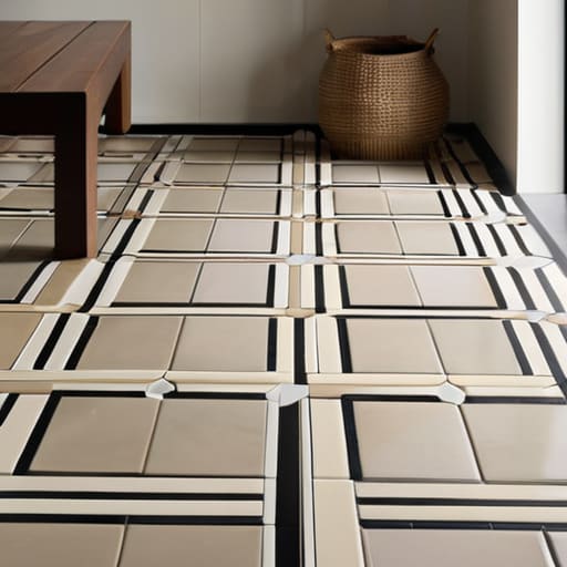 Designing Beyond the Surface with geometric tiles.