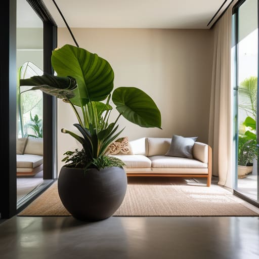 Designing Your Living Ecosystem with indoor plants.