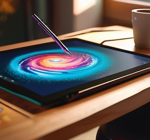 Overview of digital illustration software interface.