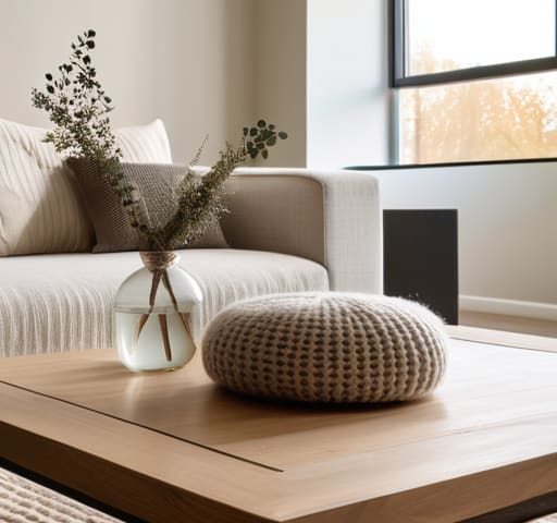 Minimalist scandinavian interior design principles.