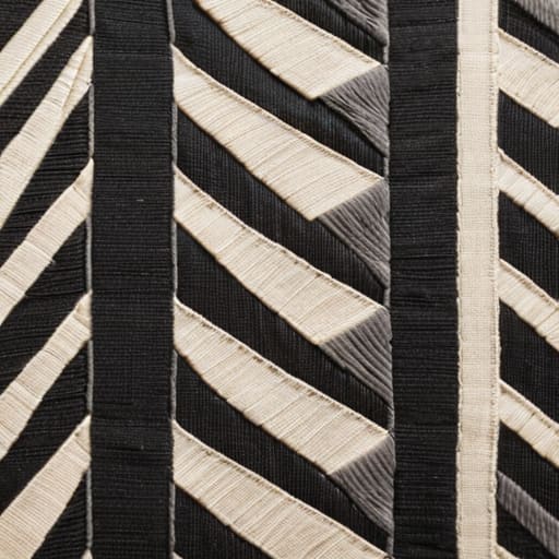 Decoding Geometric Textile Motifs for Cohesive Spaces