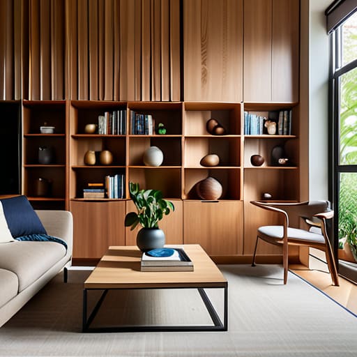 Think Vertically, Not Just Horizontally with shelves.