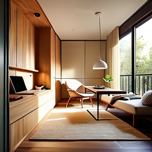 Zone Your Space Without Walls using rugs.