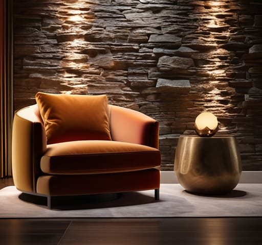Interior design using lighting layer techniques.